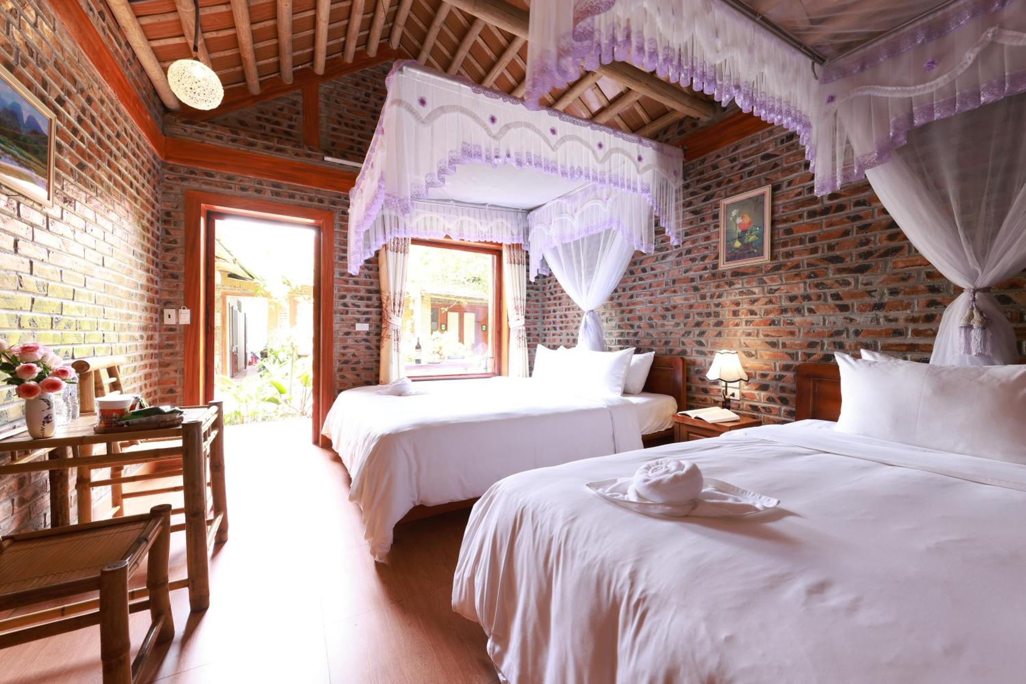 Tam Coc Moonlight Bungalow Van Lam Ngoại thất bức ảnh